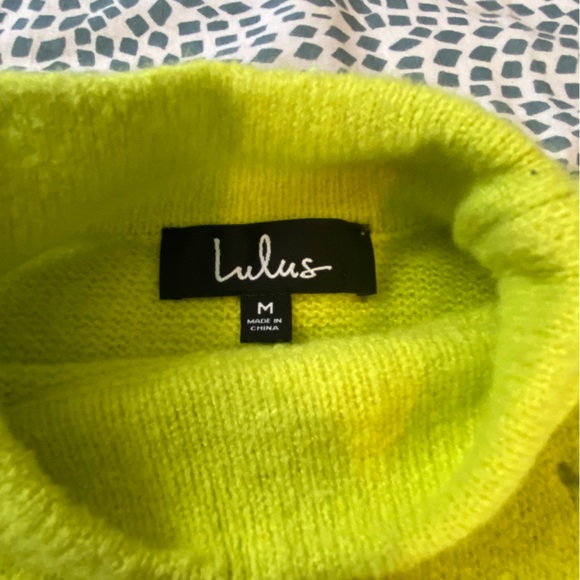 Lulus Cropped Sweater (very soft!) - Picture 9 of 10